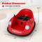 12V Kids Electric Bumper Car with Remote, Dual Motors, 360° Spin, Lights & Music